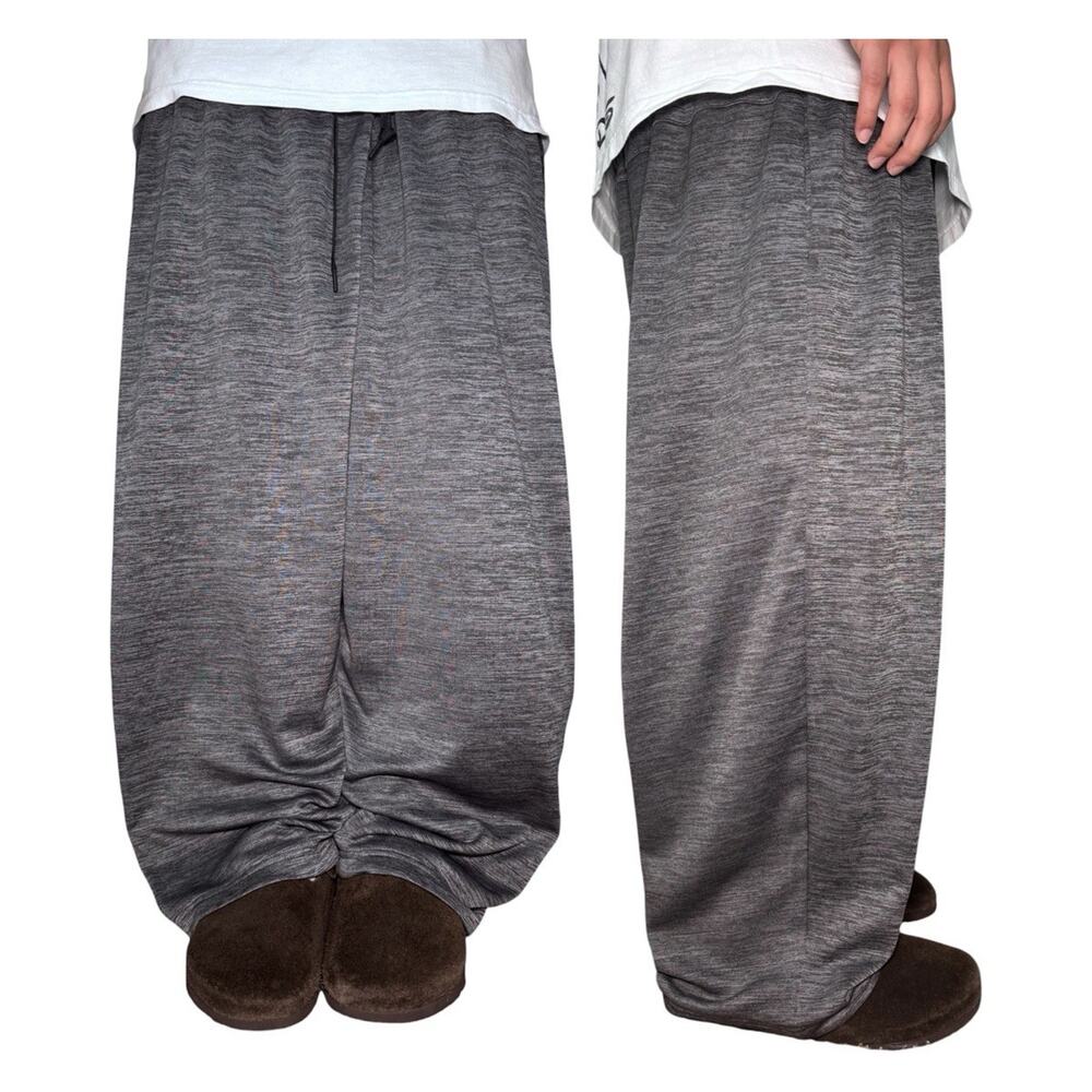 Y2k Baggy Fit Mens Sweatpants 4XL 24 Inch Inseam Reebok skater Style Wide Leg